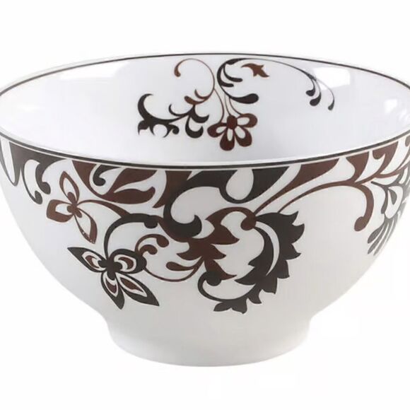 Mikasa Gourmet Basics Chocolate Swirl
Soup/Cereal Bowl replacement - Picture 1 of 8